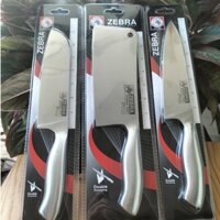 Bộ 3 dao inox 304 nguyên khối cao cấp Zebra Pro II Thái Lan ( 100235-100249-100269)