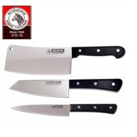 Bộ 3 Dao Nhà Bếp Inox 304 Không Gỉ Zebra Nhập Khẩu Thái Lan