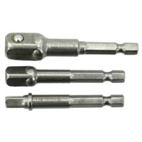 Bộ 3 đầu chuyển SDS Plus sang đầu vuông 1/4″ 3/8″ 1/2″ Yato YT-04686