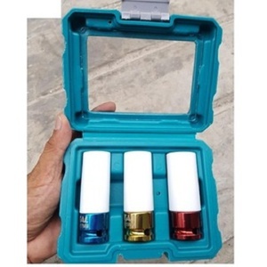 Bộ 3 đầu tuýp lục giác Total THMLNS031