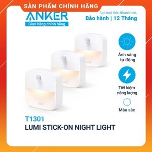 Bộ 3 đèn Eufy Lumi Stick-On Night Light, 0.1W - T1301