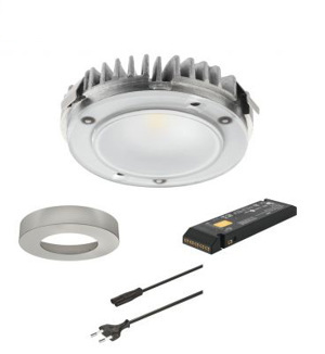 Bộ 3 đèn led tròn trắng ấm Hafele 833.71.406