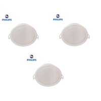 Bộ 3 đèn Philips LED Downlight âm trần 59201/59202/59203 5,5W/7W/10W