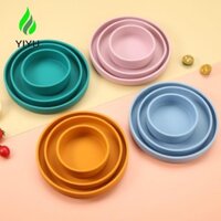 Bộ 3 Đĩa Ăn Tối Silicone Nướng Ngoài Trời