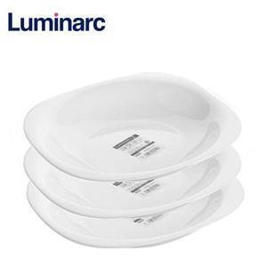 Bộ 3 đĩa thủy tinh Luminarc Carine Soup 21cm H3667