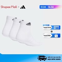 Bộ 3 Đôi Tất Cổ Chân Có Đệm Sportswear adidas Unisex trắng HT3441