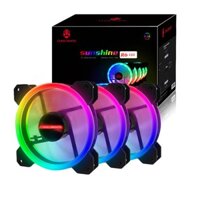 BỘ 3 FAN CASE COOLMOON/COOLMAN LED RGB