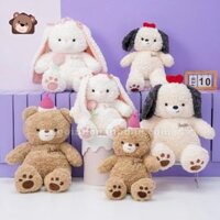 Bộ 3 Gấu Bông Happy