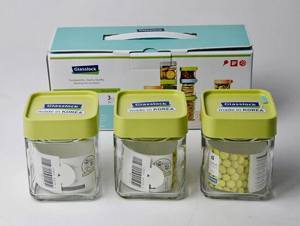 Bộ 3 gia vị Glasslock IG803