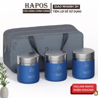 Bộ 3 Hộp Cơm Giữ Nhiệt 2GOOD Lunch Box A3 (1140ml) - Kèm Túi giữ nhiệt, Muỗng và Đũa Inox 304