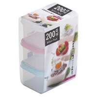 Bộ 3 hộp đựng thực phẩm Million Pack Yamada-JP 200ml