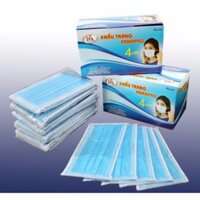 Bộ 3 Hộp Khẩu Trang y tế 4 lớp Nam Anh hộp 50 cái ( Loại dày)