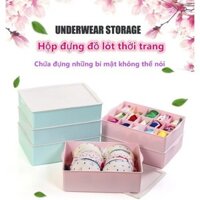 Bộ 3 hộp nhựa đựng đồ lót