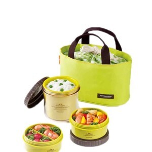 Bộ 3 hộp nhựa giữ nhiệt Ecolife Lock&lock HPL745 360ml