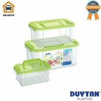 Bộ 3 Hộp Quai Matsu Duy Tân Q01 (1500 ml/3700 ml/7200 ml) No.1124/No.1125/No.1126