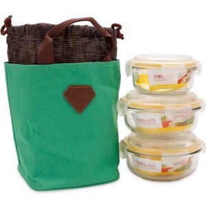 Bộ 3 hộp thủy tinh The Glass TGL625