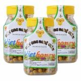 Bộ 3 hũ mật ong nghệ viên Viethoney 160g