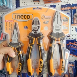 Bộ 3 kềm răng cắt và nhọn cao cấp Ingco HKHLPS2831