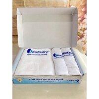 Bộ 3 khăn Tắm Cao Cấp quà VITADAIRY - màu ngẫu nhiên - 32BT