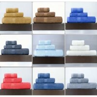 bộ 3 khăn tắm cotton cao cấp kèm hộp đựng cao cấp - khăn tắm cotton cao cấp