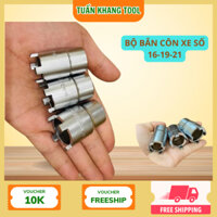 Bộ 3 khẩu mở nồi côn xe số , Đầu khẩu 16 19 21 bắn côn xe máy Dream Wave Future Tuấn Khang Tool