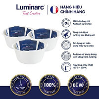 Bộ 3 Khay nướng Thuỷ Tinh Luminarc Smart Cuisine Tròn 11cm- LUKHN3295