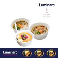 Bộ 3 Khay Nướng Thuỷ Tinh Luminarc Smart Cuisine Tròn 11cm – LUKHN3295