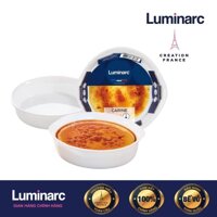 Bộ 3 Khay Nướng Thuỷ Tinh Luminarc Smart Cuisine Tròn 14cm – LUKHP0310