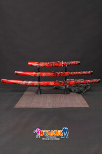 Bộ 3 Kiếm Katana Samurai Đỏ