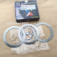 Bộ 3 lá sắt nồi côn, ly hợp WAVE S110, RSX, A110... chính hãng FCC