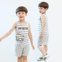 Bộ 3 Lỗ 100% cotton Cho Bé Trai Từ 9-24kg BL118