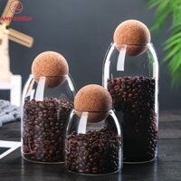 Bộ 3 lọ đựng đường thuỷ tinh/ chống thấm nước / chịu nhiệt độ cao