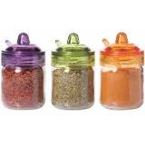 Bộ 3 lọ gia vị Herevin  Sauce Spice Jar 131505