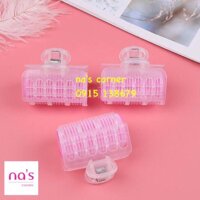 Bộ 3 lô quấn tóc tự dính kèm kẹp giữ cố định tiện dụng cuốn tóc cụp tóc xoăn mái phồng mái 2.5cm 3cm - 3 cái Nhỏ 2.5cm