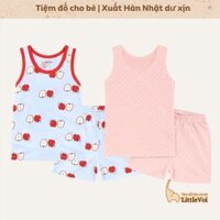 Bộ 3 lỗ xuất Hàn dư xịn bé trai và bé gái các hãng MolliMelli Friends, Milkmile Lolo