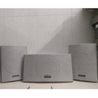 Bộ 3 loa surround front, rear, center Pioneer S-DV77ST đồ cũ nghe tốt 100% 40W 8ohm