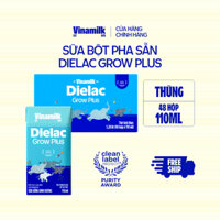 [Bộ 3 lốc] Sữa pha sẵn Dielac GrowPlus Vinamilk 110ml