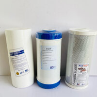 Bộ 3 lõi lọc Béo cho cốc lọc Bigblue 10 inch