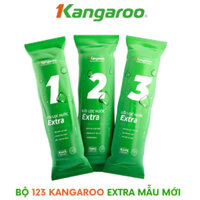 Bộ 3 lõi lọc Kangaroo Extra 1+2+3 ( Mẫu mới đóng túi )