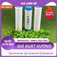 Bộ 3 Lõi Lọc Nước Cao Cấp Thuơng Hiệu AQUA Dùng Cho Máy Lọc Nước Gia Đình Tiện Dụng Dễ Sử Dụng - Combo 3 lõi