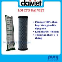 Bộ 3 Lõi Lọc Nước Giếng Đại Việt 123 Hàng Chính Hãng, Lõi Lọc Nước Nhiễm Vôi, Nhiễm Phèn - Dùng Cho Máy Lọc Nước RO - Lõi CTO