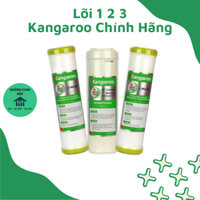 Bộ 3 Lõi Lọc Nước Kangaroo 1 2 3 Nhập Chính Hãng - Dùng Được Cho Máy Lọc Nước RO Giá Ưu Đãi Khủng