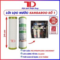 Bộ 3 lõi lọc nước Kangaroo 1,2,3 dùng cho máy lọc nước RO hàng chính hãng - Điện Lạnh Thuận Dung - Lõi số 1