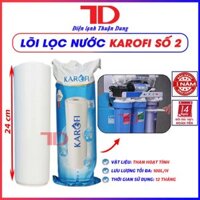 Bộ 3 lõi lọc nước Karofi 1,2,3 dùng cho máy lọc nước RO hàng chính hãng - Điện Lạnh Thuận Dung - Lõi số 2