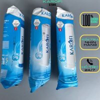Bộ 3 lõi lọc nước Karofi 1,2,3 dùng cho máy RO gia đình cốc 10" inch