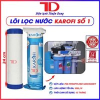 Bộ 3 lõi lọc nước Karofi 1,2,3 dùng cho máy lọc nước RO hàng chính hãng - Điện Lạnh Thuận Dung - Lõi số 1