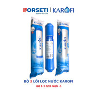 Bộ 3 Lõi lọc nước Karofi 123 dùng cho các máy Ne