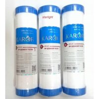 Bộ 3 Lõi lọc nước karofi số 1 dùng cho máy lọc nước karofi -star