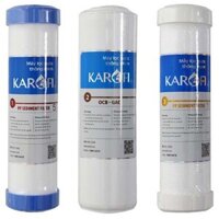 Bộ 3 lõi lọc nước Karofi số 1, 2, 3