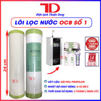 Bộ 3 lõi lọc nước OCB 1,2,3 dùng cho máy lọc nước RO hàng chính hãng - Điện Lạnh Thuận Dung - Lõi số 1